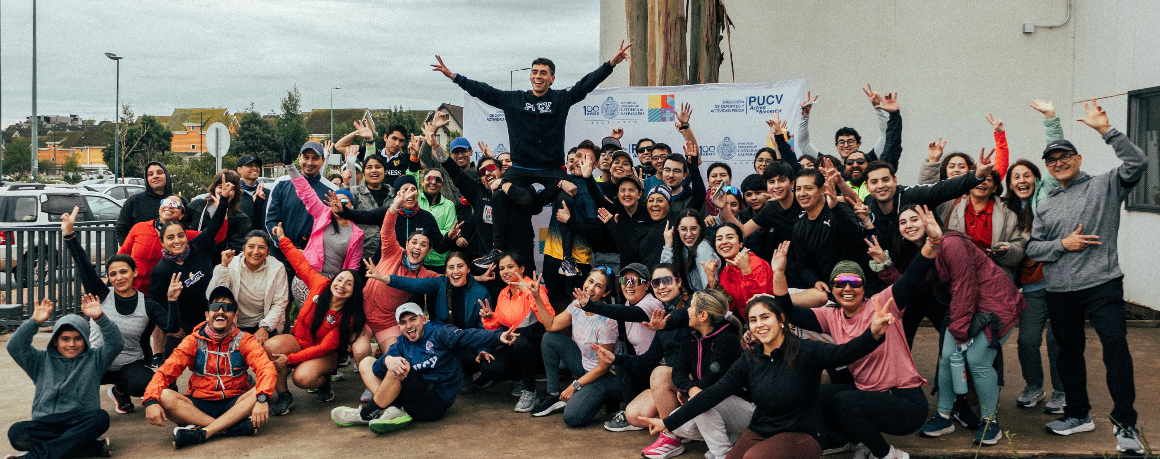 Logo de Taller de running PUCV